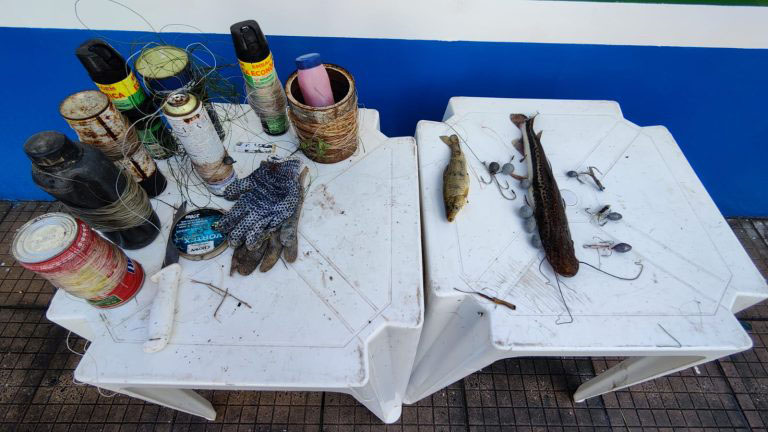 PMA E PF Surpreendem Pescadores Em Pesca Ilegal Em Ponto De Decoada No