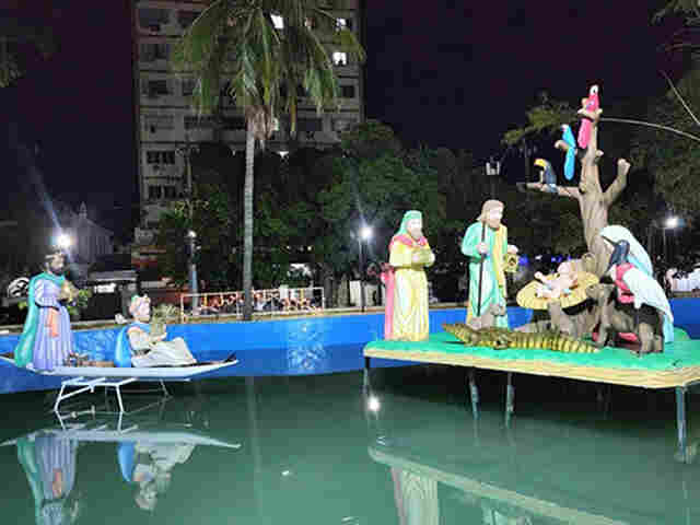 Inaugura&ccedil;&atilde;o do Jardim de Natal ser&aacute; hoje, com m&uacute;sica, Papai Noel e concurso de pres&eacute;pios