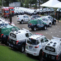 Com mais 167 viaturas, Governo conclui entrega de 2.624 ve&iacute;culos para seguran&ccedil;a