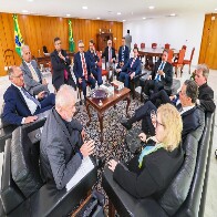 Em nota, presidentes dos Tr&ecirc;s Poderes&nbsp;chamam atos de "golpistas"