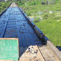 Com reforma conclu&iacute;da, ponte sobre o rio Nabileque libera passagem de ve&iacute;culos