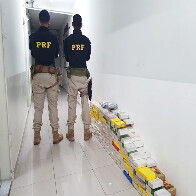 PRF apreende 250,7 Kg de coca&iacute;na em Corumb&aacute; avaliada em 38,7 milh&otilde;es de reais 