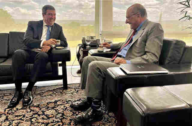 Riedel e Alckmin discutem industrializa&ccedil;&atilde;o e a&ccedil;&otilde;es para fortalecer economia de MS