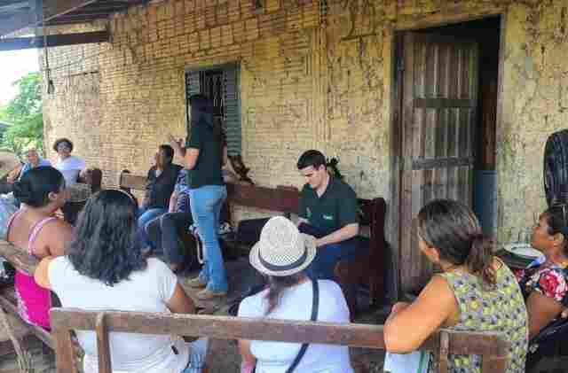 Em a&ccedil;&atilde;o conjunta, Agraer e Iagro levam informa&ccedil;&otilde;es sobre a Gripe Avi&aacute;ria a assentamentos de Lad&aacute;rio e Corumb&aacute;