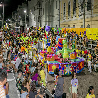 Em primeiro desfile na Avenida, Corumb&aacute; do Amanh&atilde; mostra futuro do carnaval corumbaense