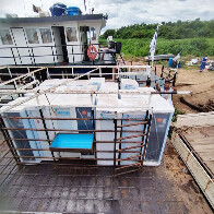 Geladeiras viajam 36 horas para chegar a fam&iacute;lias ribeirinhas no Pantanal
