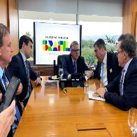 Com ministro das Rela&ccedil;&otilde;es Institucionais, governador discute projetos estruturantes para MS