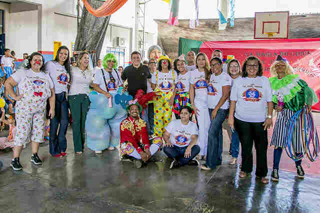 Homenagem a autor da Marcha a Corumb&aacute;, escola Luiz Feitosa comemora 56 anos