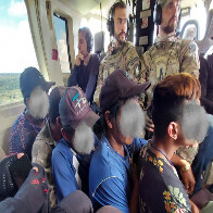 Com helic&oacute;ptero, trabalhadores s&atilde;o resgatados em condi&ccedil;&otilde;es an&aacute;logas &agrave; escravid&atilde;o de &aacute;rea alagada do Pantanal Paiagu&aacute;s