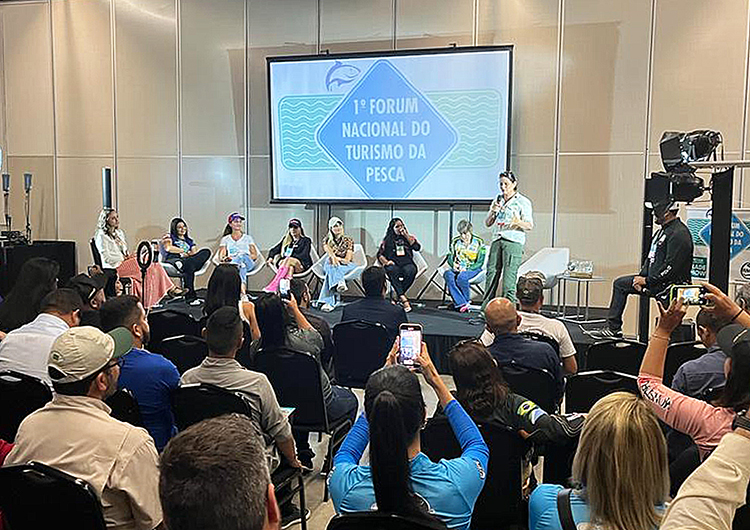 Sustentabilidade da pesca esportiva em Corumbá é destaque em feira de pesca