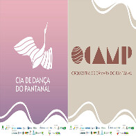 Cia de Dan&ccedil;a do Pantanal e OCAMP ganham novas logomarcas