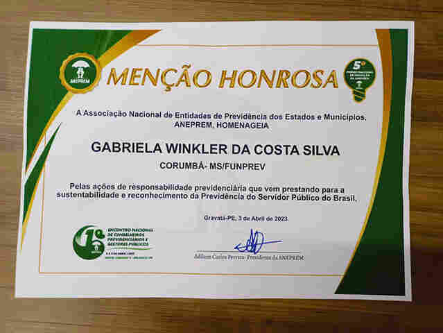 Corumb&aacute; &eacute; destaque na 5&ordf; edi&ccedil;&atilde;o do Pr&ecirc;mio Nacional de Inova&ccedil;&atilde;o da ANEPREM