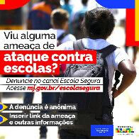 Governo Federal cria canal de den&uacute;ncias contra ataques e amea&ccedil;as a escolas