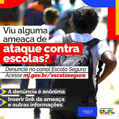 Governo Federal cria canal de den&uacute;ncias contra ataques e amea&ccedil;as a escolas