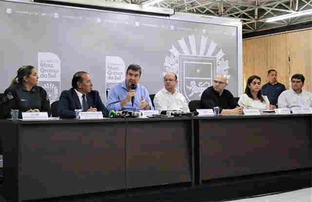 Refor&ccedil;o na ronda policial, amplia&ccedil;&atilde;o do monitoramento, bot&atilde;o de p&acirc;nico e helic&oacute;pteros s&atilde;o algumas medidas contra onda de viol&ecirc;ncia nas escolas do MS