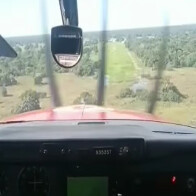 Aeronave do Corpo de Bombeiros atende v&iacute;tima de queda de cavalo em fazenda na Nhecol&acirc;ndia