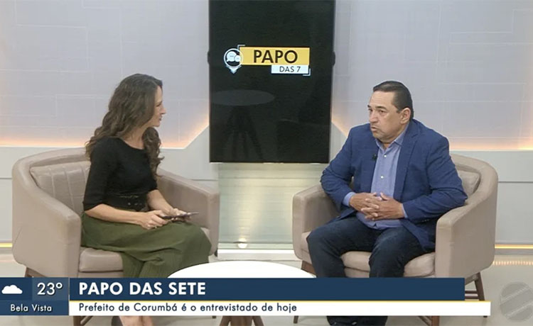 No Bom Dia MS, prefeito fala sobre obras para o município e sistema de saúde