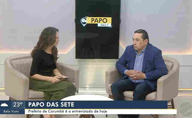 No Bom Dia MS, prefeito fala sobre obras para o munic&iacute;pio e sistema de sa&uacute;de