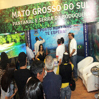 Destinos da Rota Pantanal Bonito atraem grande p&uacute;bico na feira do agro no Paraguai