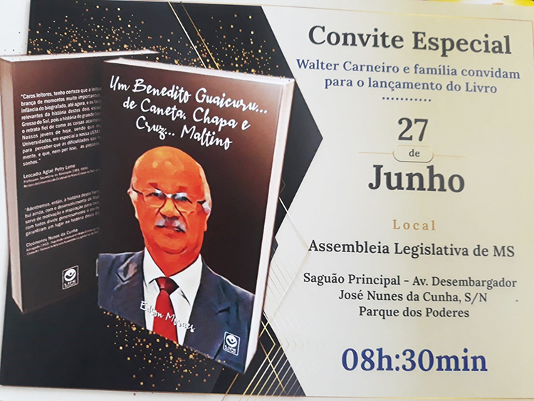 Biografia de Walter Carneiro será lançada no próximo dia 27