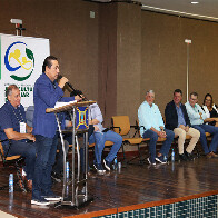 Prefeito Marcelo Iunes destaca valoriza&ccedil;&atilde;o da agricultura familiar em Corumb&aacute; durante confer&ecirc;ncia