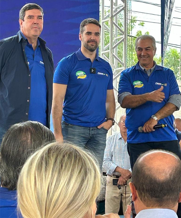 Em evento com lideranças do PSDB na Capital, Marcelo Iunes anuncia que filiará o secretário Luiz Antônio Pardal no próximo mês