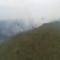 Com tecnologia e t&eacute;cnica, bombeiros de MS extinguem fogo na regi&atilde;o do Pantanal