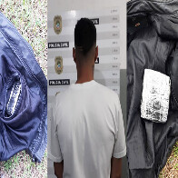 Dois homens s&atilde;o detidos em flagrante comercializando drogas em Lad&aacute;rio