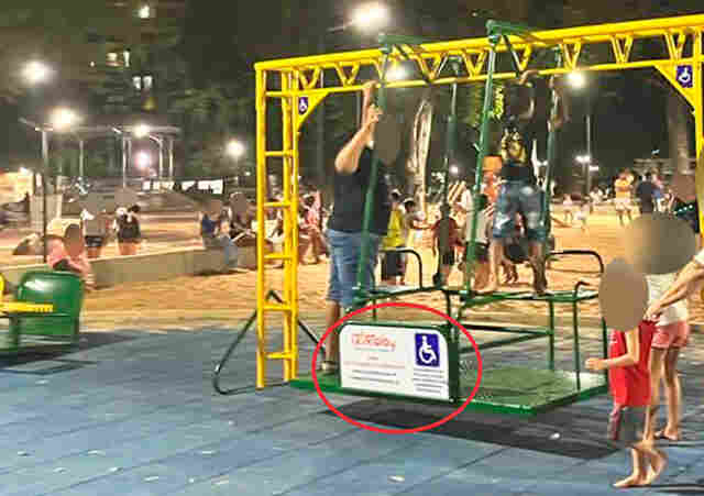 Por falta de respeito ao espa&ccedil;o dedicado as crian&ccedil;as especiais, Prefeitura interdita os brinquedos 