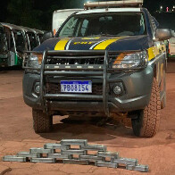 PRF apreende 19,4 Kg de coca&iacute;na com casal de bolivianos na BR-262 em Corumb&aacute;
