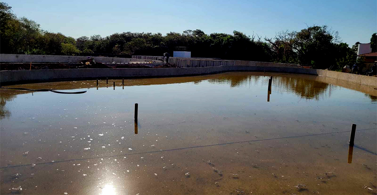 Prefeito visita construção de parque aquático e ressalta potencialidade turística do empreendimento