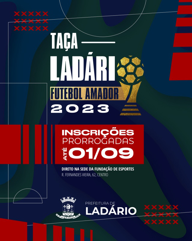Inscri&ccedil;&otilde;es para Ta&ccedil;a Lad&aacute;rio se encerram dia 01 de Setembro