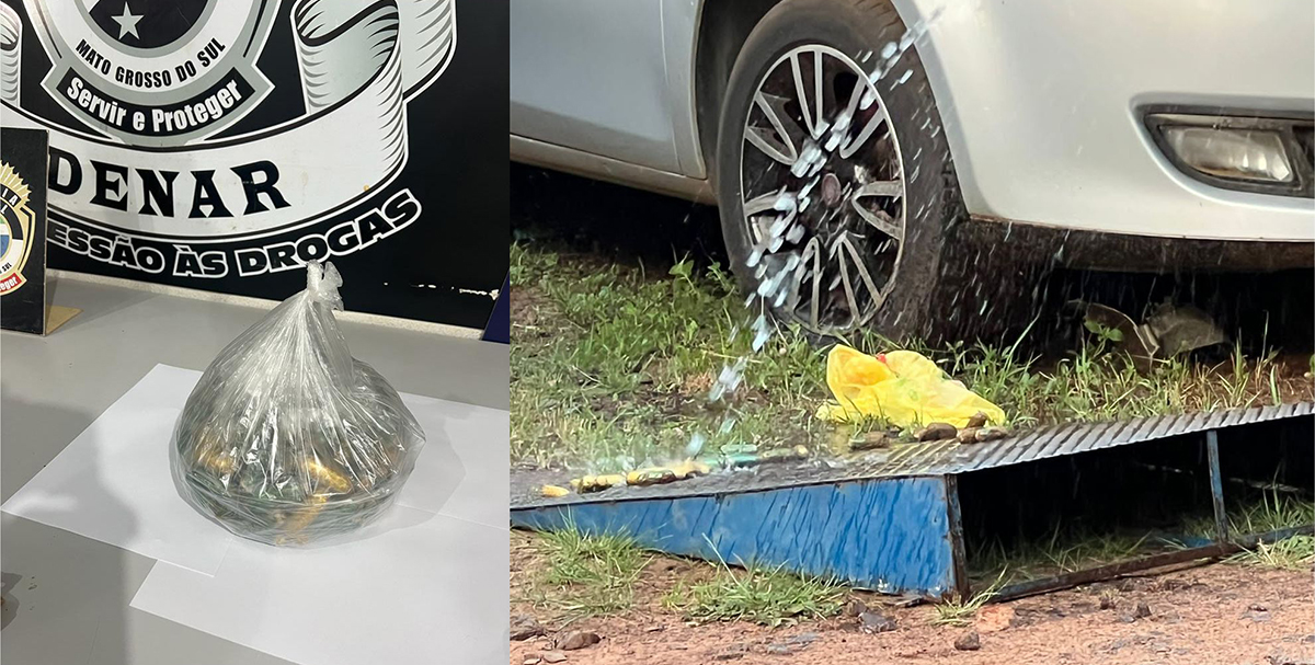 Bolivianos que transportavam cápsulas de cocaína no estômago são presos pela Polícia Civil em Campo Grande