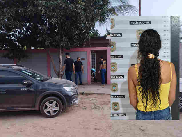 Mulher investigada por tr&aacute;fico de drogas &eacute; presa pela Pol&iacute;cia Civil em Lad&aacute;rio