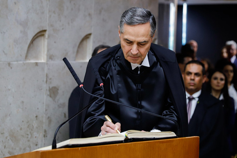Barroso assume Presid&ecirc;ncia do STF com defesa da concilia&ccedil;&atilde;o nacional