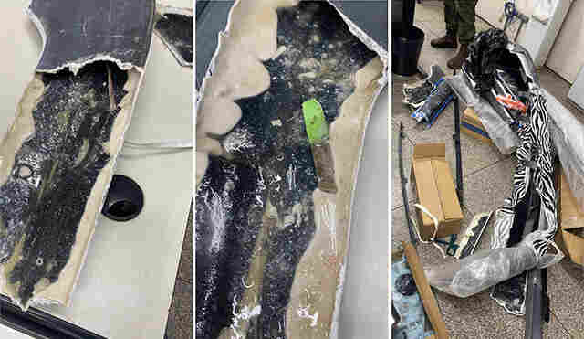 Coca&iacute;na preta, a mais cara e perigosa, &eacute; descoberta em dentro de para-choque de carro em Corumb&aacute;