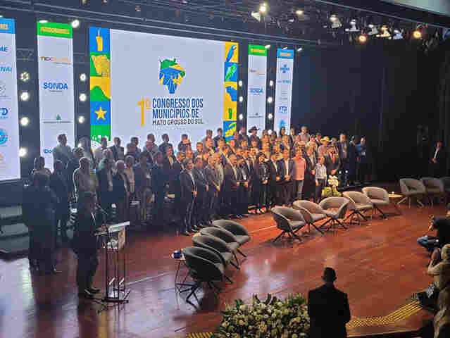 No 1&ordm; Congresso dos Munic&iacute;pios do MS, Marcelo Iunes destaca import&acirc;ncia e alcance do evento 