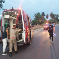 Jovens se acidentam na Avenida Gaturama ap&oacute;s queda de motocicleta