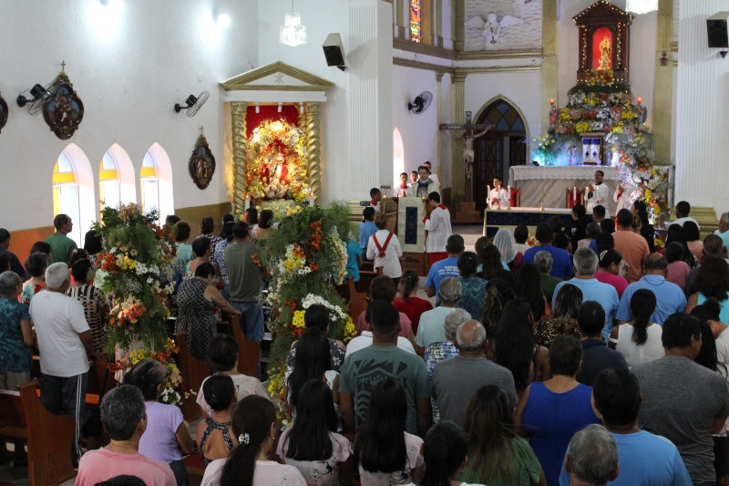 Devotos prestigiam e se fazem presentes durante as comemora&ccedil;&otilde;es da Padroeira de Lad&aacute;rio