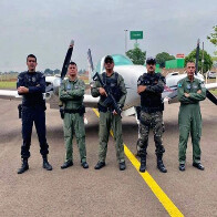 Com apoio da CGPA, Pol&iacute;cia Penal conclui com sucesso primeira escolta a&eacute;rea para transfer&ecirc;ncia de preso