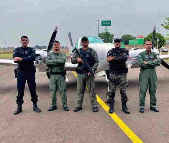 Com apoio da CGPA, Pol&iacute;cia Penal conclui com sucesso primeira escolta a&eacute;rea para transfer&ecirc;ncia de preso