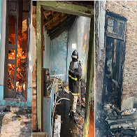 Bombeiros combatem Inc&ecirc;ndio em resid&ecirc;ncia na Rua Lad&aacute;rio em Corumb&aacute; e salvam 4 c&atilde;es