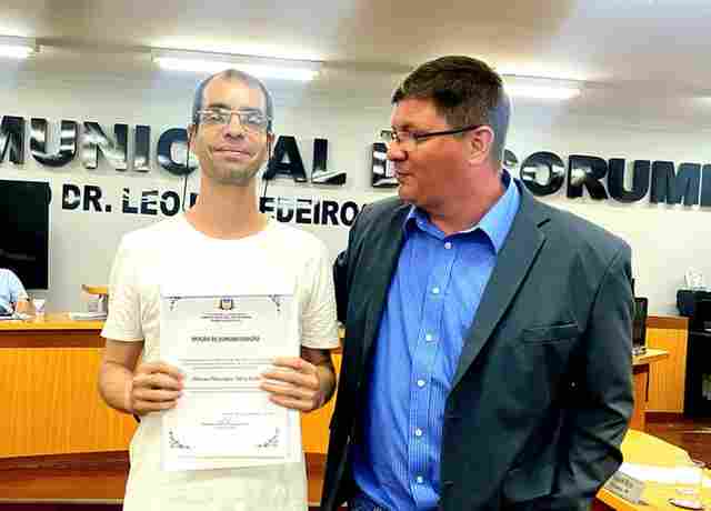 C&acirc;mara homenageia equipe do IFMS, por conquista da Jornada de Foguete, no Rio de Janeiro 