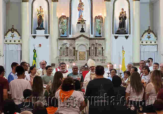 Missa de A&ccedil;&atilde;o de Gra&ccedil;as pelo Pastoreio marcou a despedida de Dom Jo&atilde;o Bergamasco em Corumb&aacute;