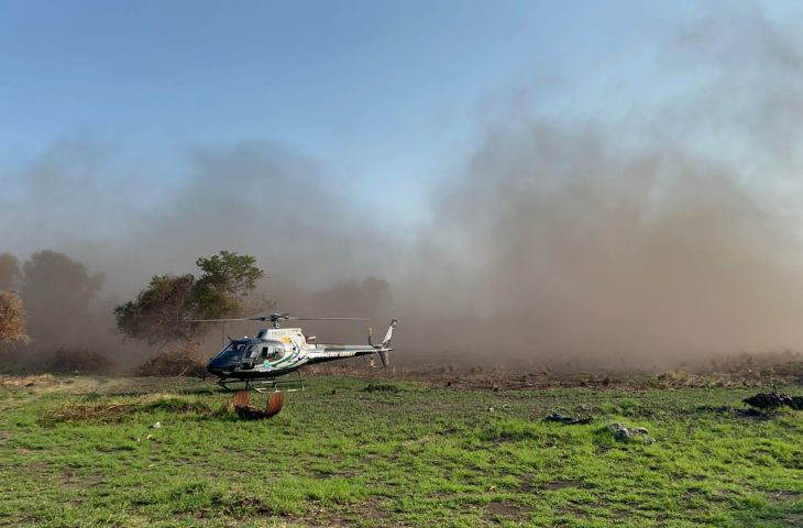 Com atua&ccedil;&atilde;o intensa e ap&oacute;s chuva, Bombeiros de MS controlam focos de inc&ecirc;ndios no Pantanal