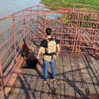 Pol&iacute;cia Federal apreende balsa carregada de diesel contrabandeado em Corumb&aacute;