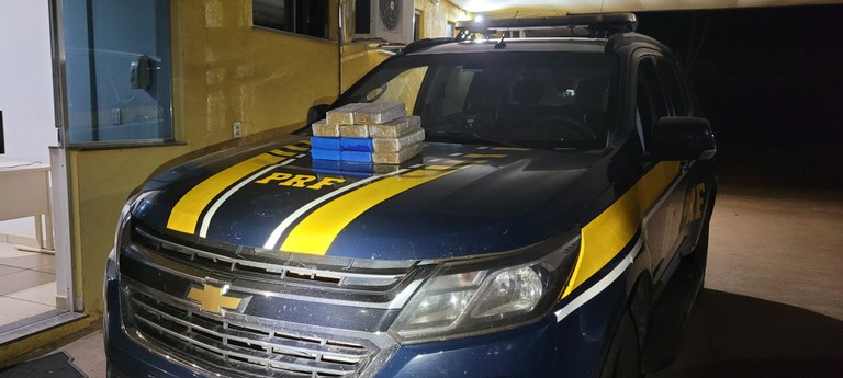 PRF apreende 11,4 Kg de coca&iacute;na sa&iacute;do de Corumb&aacute; com destino ao interior de S&atilde;o Paulo