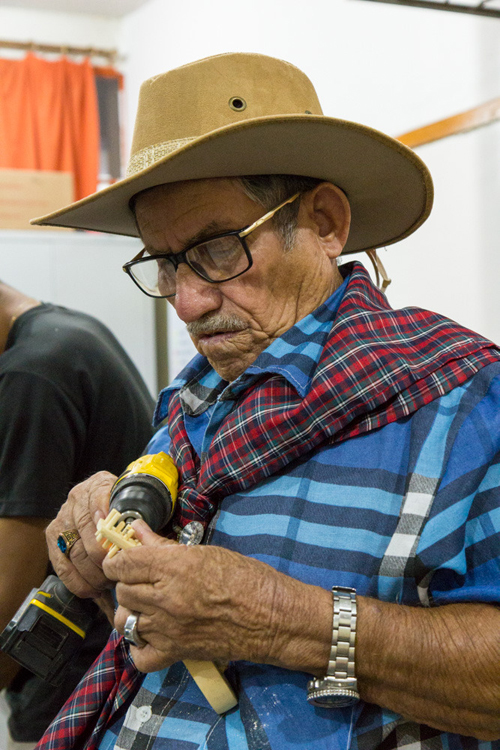 Sebasti&atilde;o de Souza Brand&atilde;o, mestre cururueiro de Lad&aacute;rio, completa 80 anos dedicados &agrave; cultura popular