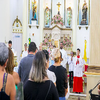 Missa das Autoridades homenageia Nossa Senhora da Candel&aacute;ria, padroeira de Corumb&aacute;