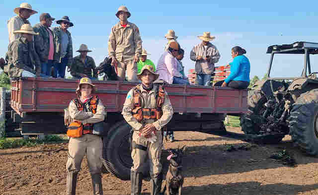Bombeiros suspendem as buscas a funcion&aacute;rio de fazenda desaparecido h&aacute; uma semana no Nabileque